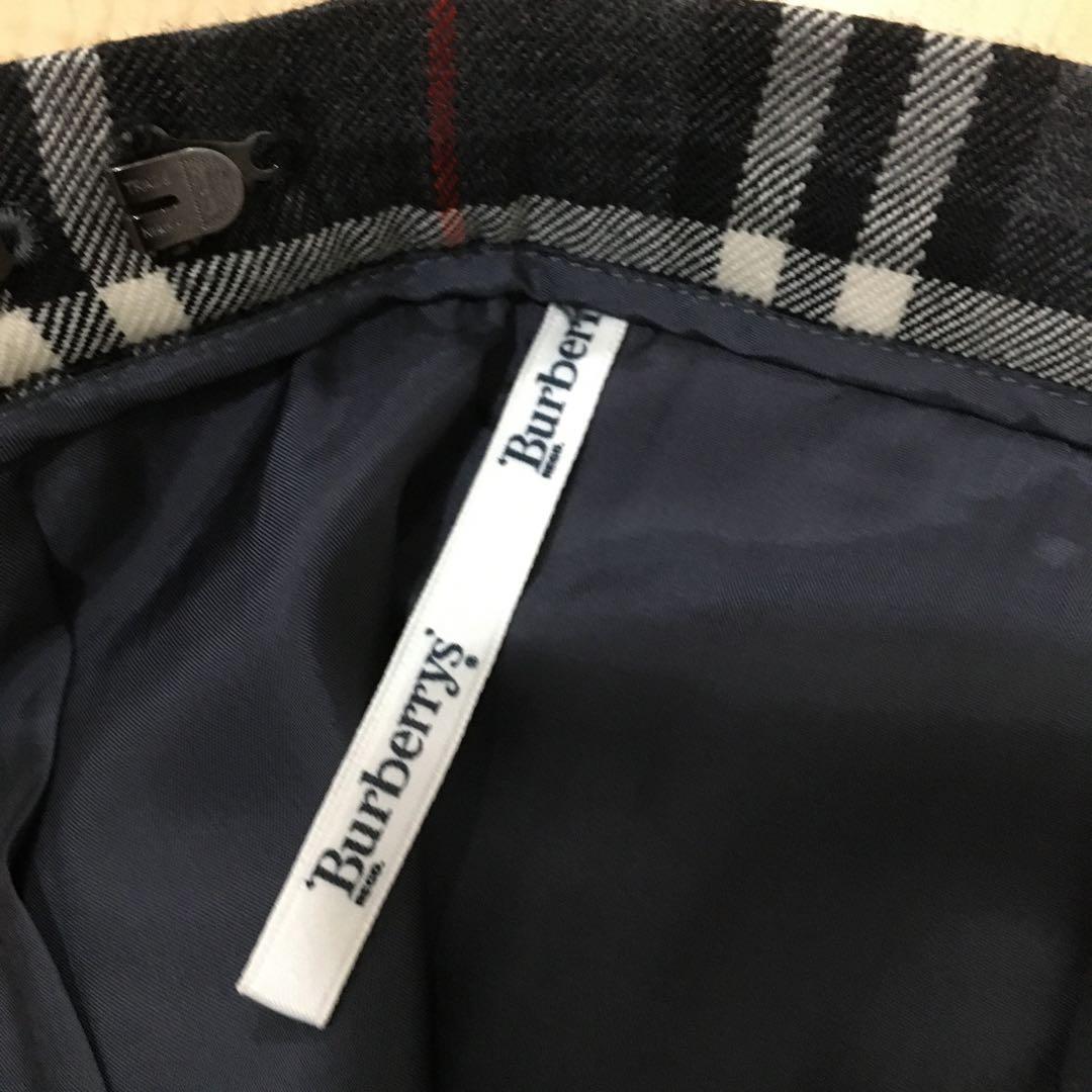 専用です❣️バーバリー ブルーレベル　ウール　ロングスカート