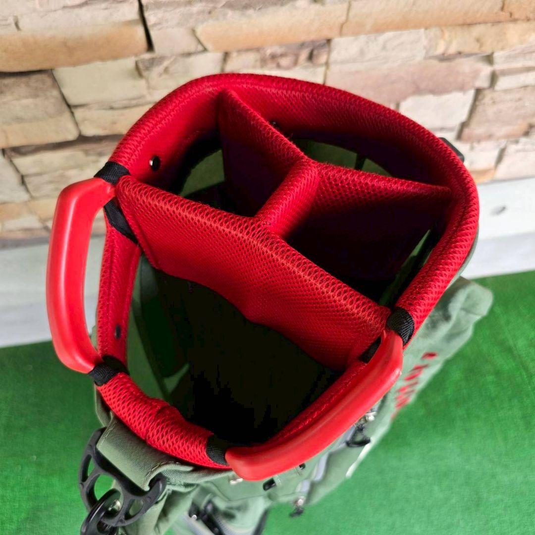 ONOFF スタンド式キャディバッグ グリーン