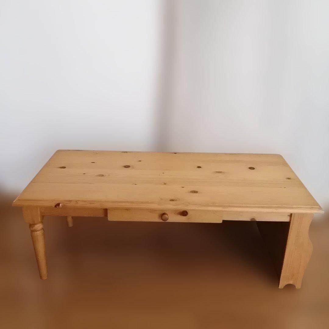 木製テーブル　ローテーブル　ダイニングテーブル　アンティーク