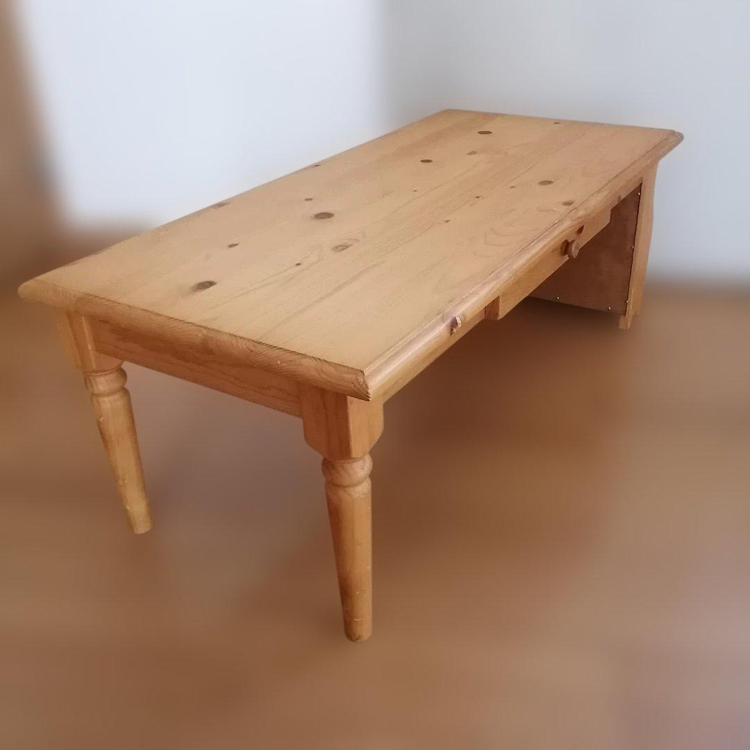 木製テーブル　ローテーブル　ダイニングテーブル　アンティーク