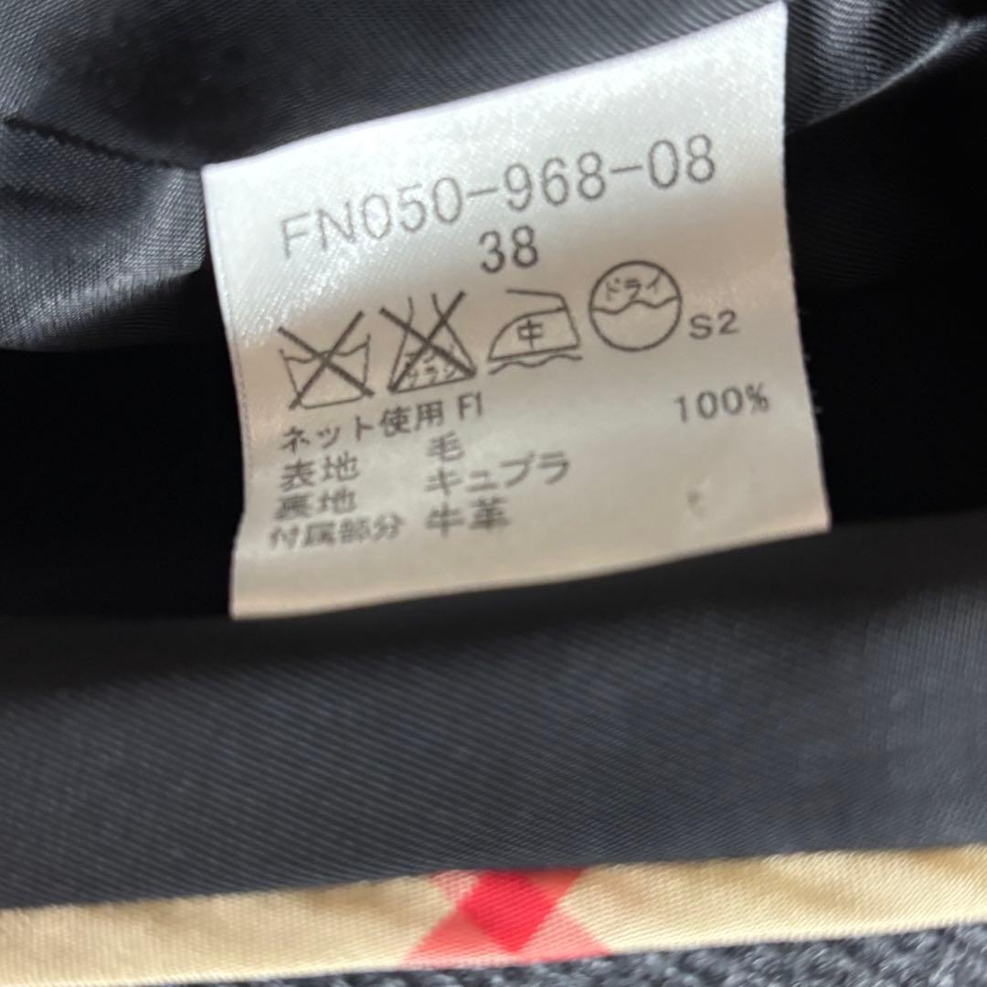 極美品！ BURBERRY LONDON スタンドカラー 2way ウールコート