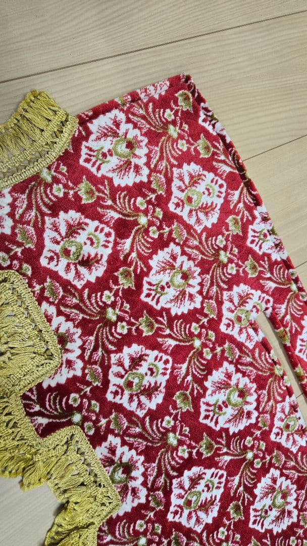 いすゞNewエルフ(涙目エルフ）ダッシュマット金華山フリンジ付き