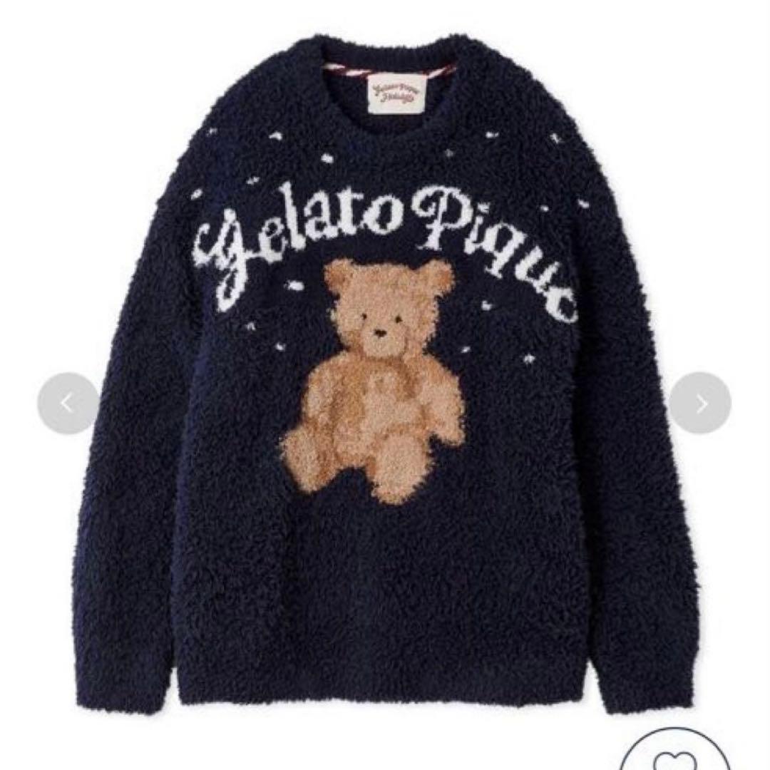 gelato pique ジェラートスノーベアジャガード プルオーバー