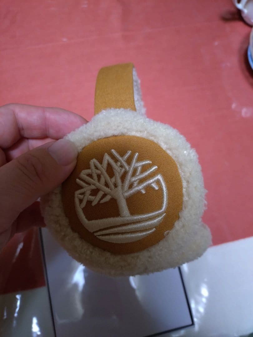 Timberland　キャンバス & シェルパ イアーマフ