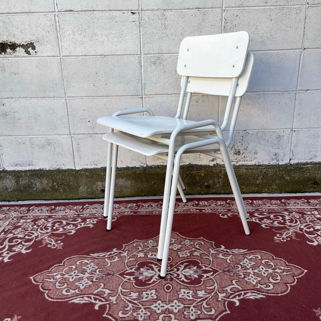 2点セット◾️ Francfranc フランフラン スタッキングチェア 椅子 A