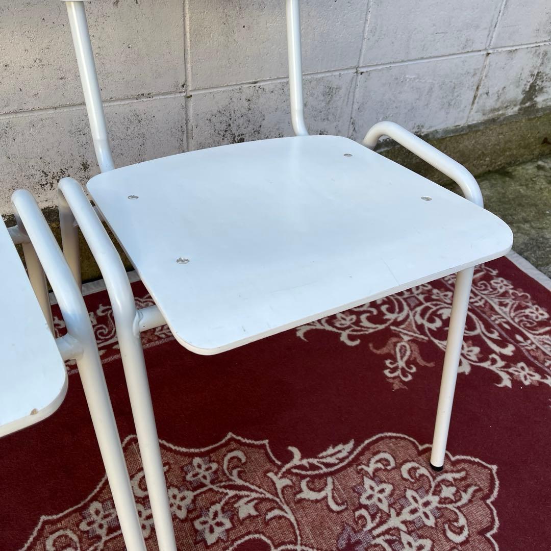 2点セット◾️ Francfranc フランフラン スタッキングチェア 椅子 A