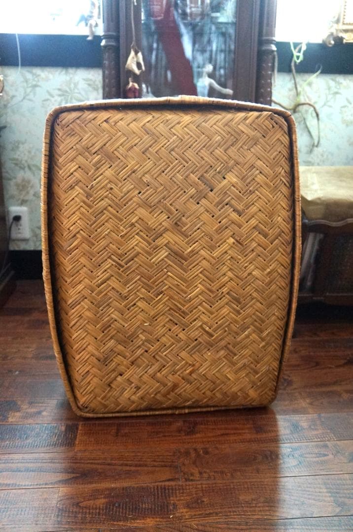 N様ご確認用画像・行李・竹細工・籠・こうり・つづら籠・衣類収納・古民具・雑物収納
