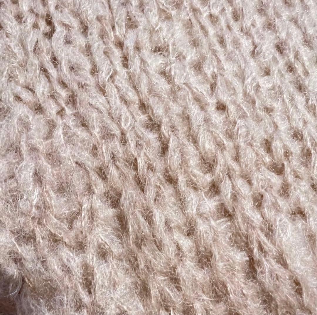 マイアミMaiami透かし編みモヘアニットふわふわ