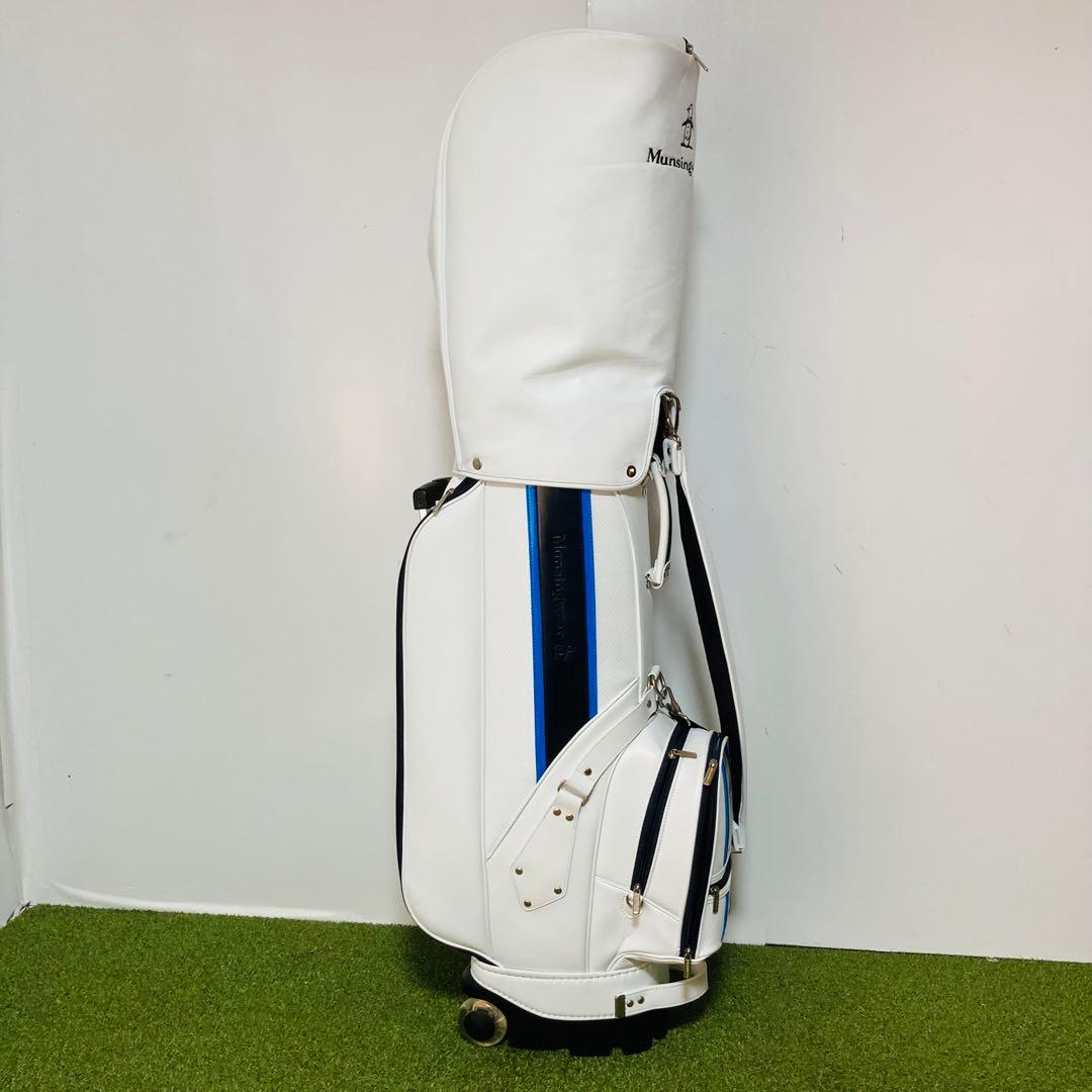 Munsingwear マンシングウェア キャディバッグ キャスター付 9型
