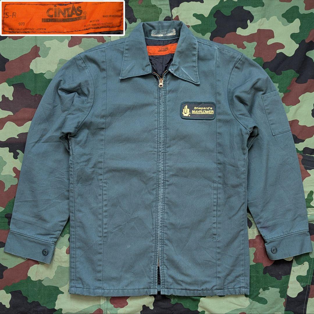 CINTAS Work Jacket ワークジャケット S-R 企業もの 古着