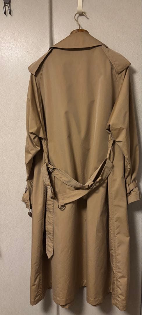 ジャケット・アウター AURALEE Finx Polyester Big Trench Coat