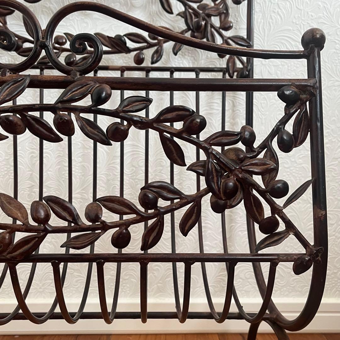 アイアン製 葉 オリーブ