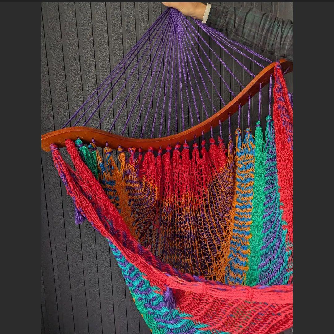 ハンモック チェア レア メキシコ 華やか アウトドア キャンプ インテリア
