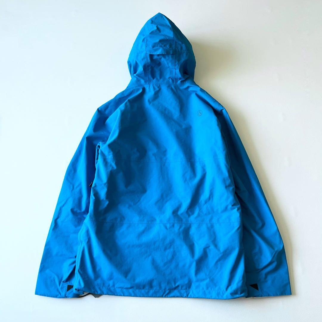 3257【タグ付き】ボルコム　ジャケット ゴアテックス メンズ　青　XL　スノボ