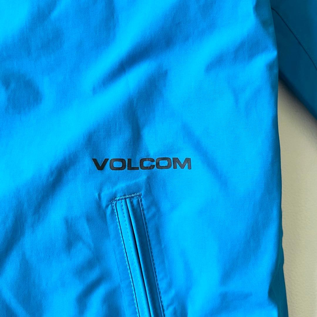 3257【タグ付き】ボルコム　ジャケット ゴアテックス メンズ　青　XL　スノボ