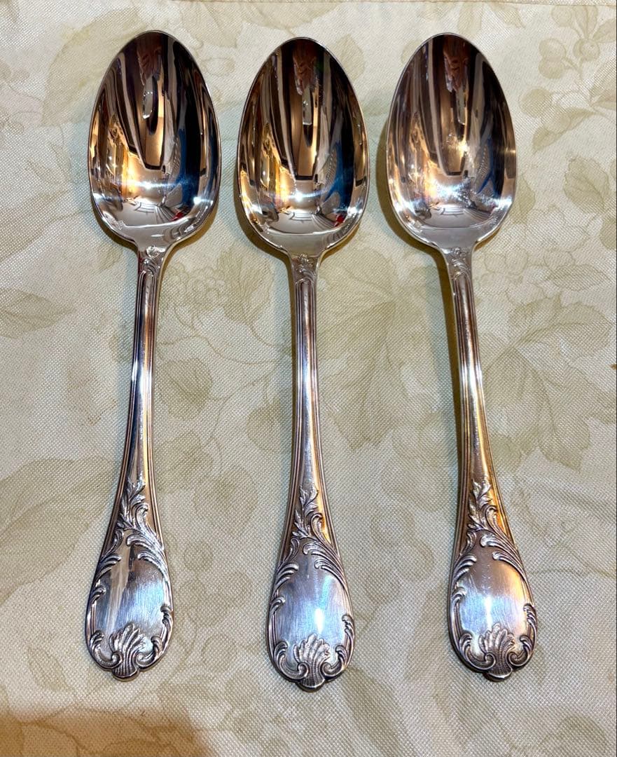 クリストフル　　マルリー　スプーン3本