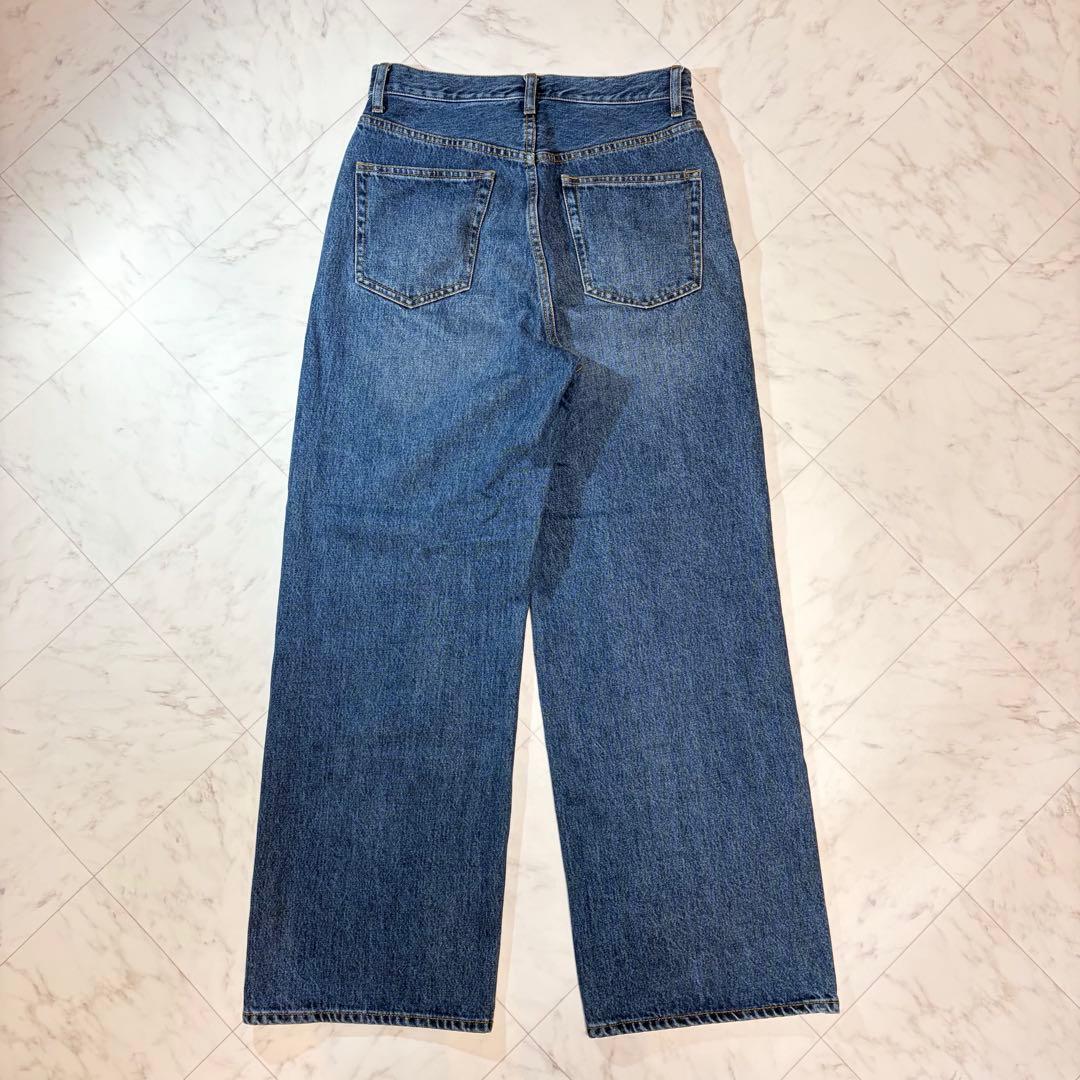 美品 スピックアンドスパン ルーズデニム 佐藤栞里 コラボ ジーンズ 36