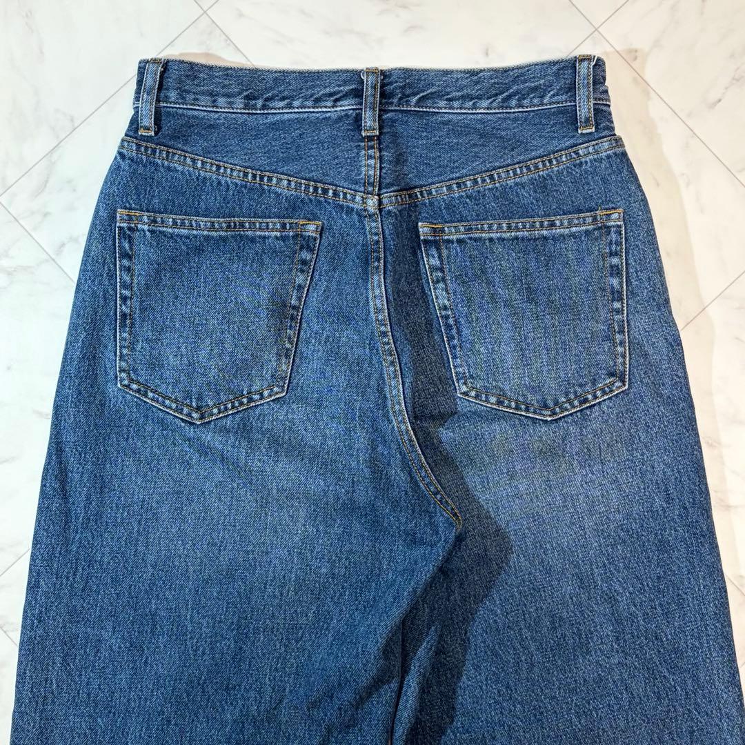 美品 スピックアンドスパン ルーズデニム 佐藤栞里 コラボ ジーンズ 36