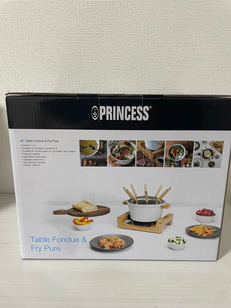 調理器具 PRINCESS Table Fondue & Fry Pure