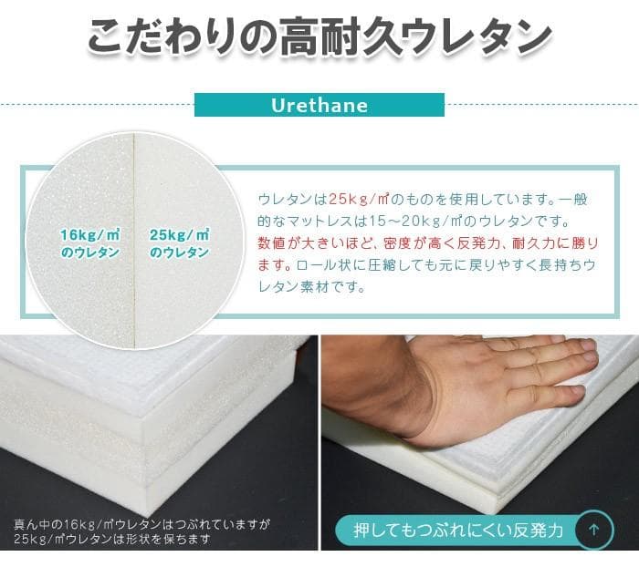 【ホワイト　セミダブル】シンプルで多機能なベッド〈マットレスセット〉