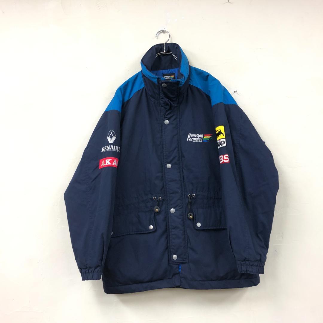 Benetton Formula 1 レーシングジャケット 中綿ジャケット 古着