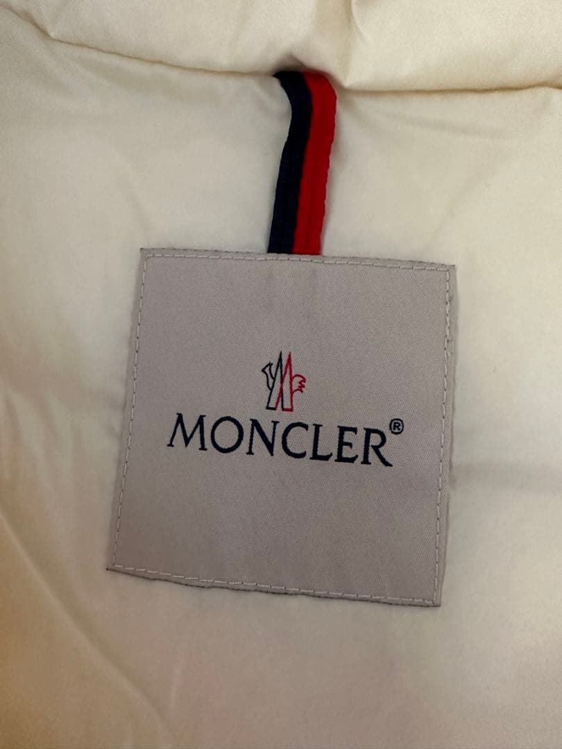 モンクレール　希少　国内正規品　リアルファー付きダウン