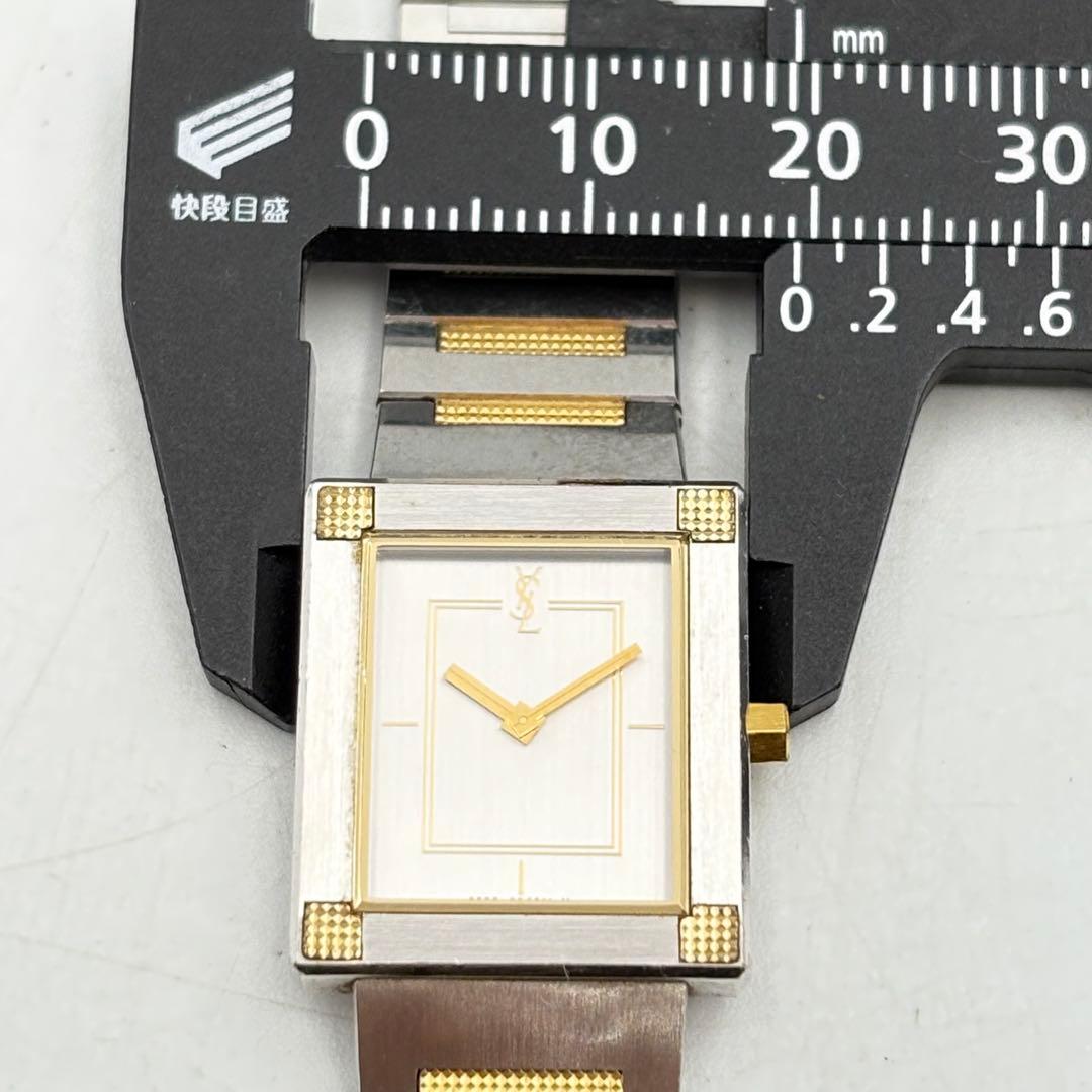 イヴサンローラン クォーツ レディースウォッチ シルバー 1002-S7005h