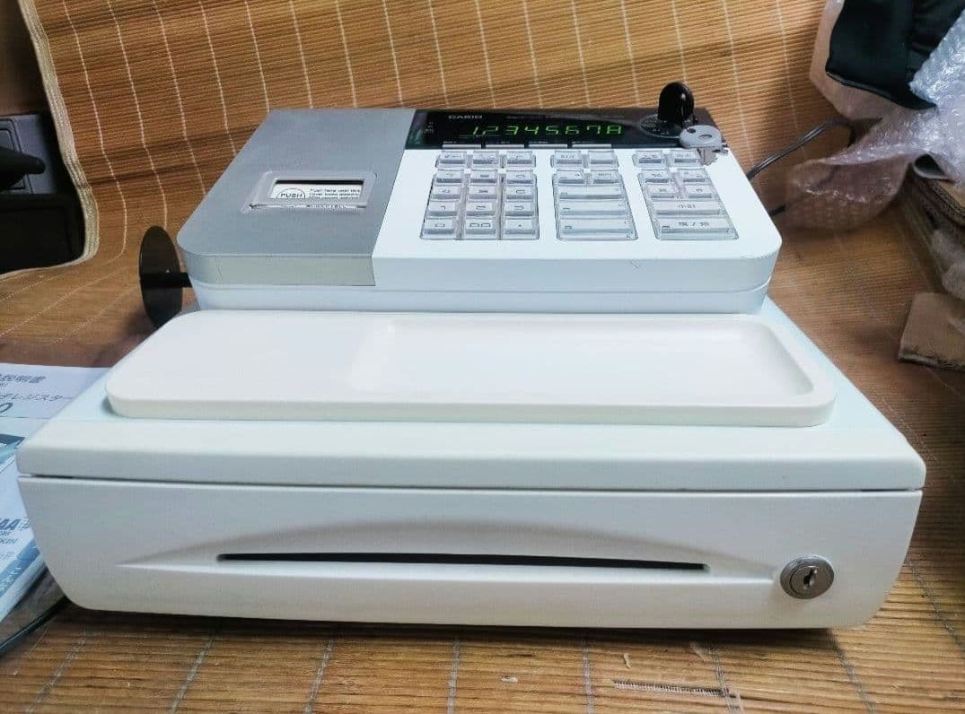 カシオレジスター　SE-S10　人気機種　送料無料　261810