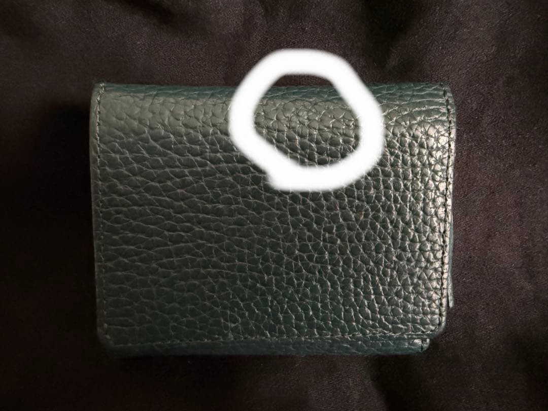 出品2/8まで！ATAO限定「ボタニカルグリーン」折財布　⭐︎waltz(ワルツ)