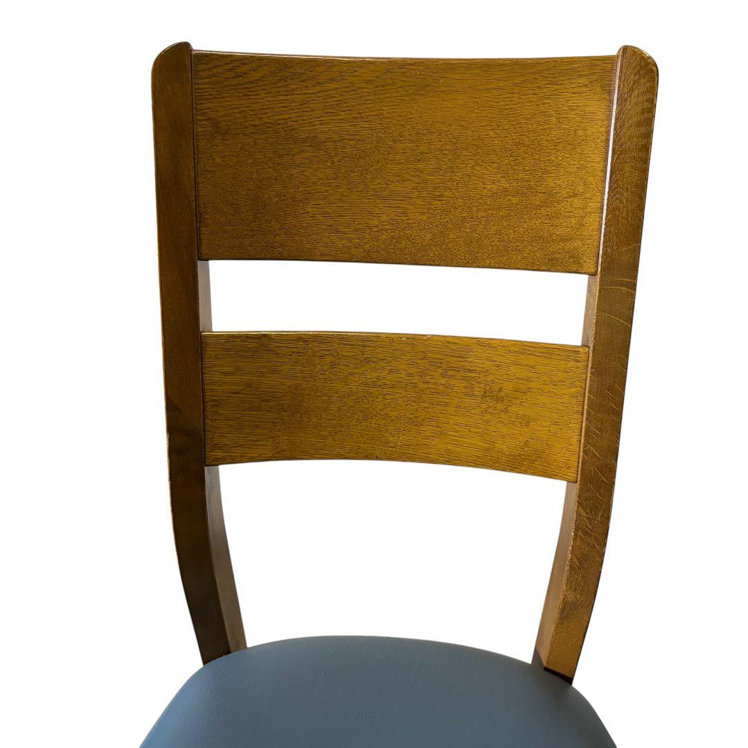 極美品 飛騨産業 ダイニングチェア キツツキマーク 2脚セット①