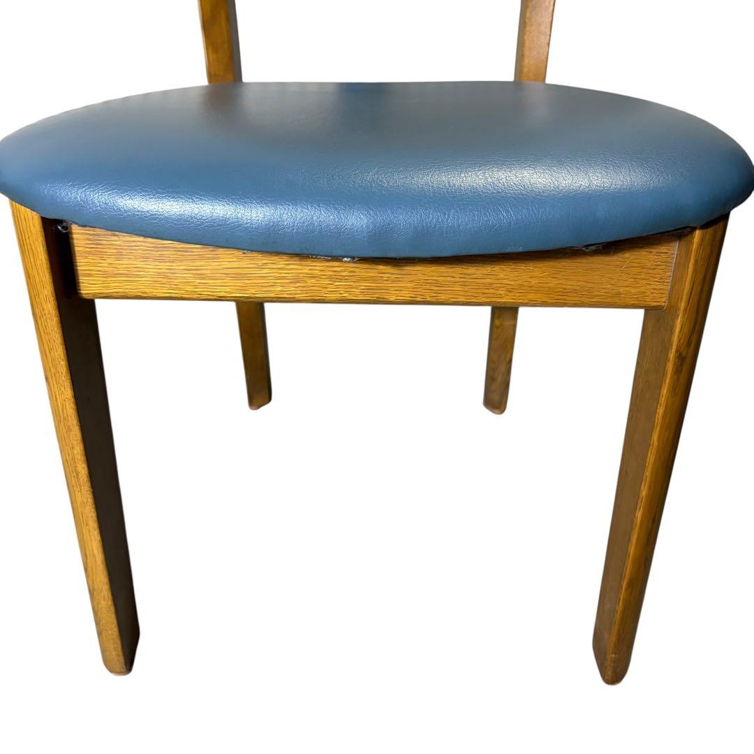 極美品 飛騨産業 ダイニングチェア キツツキマーク 2脚セット①