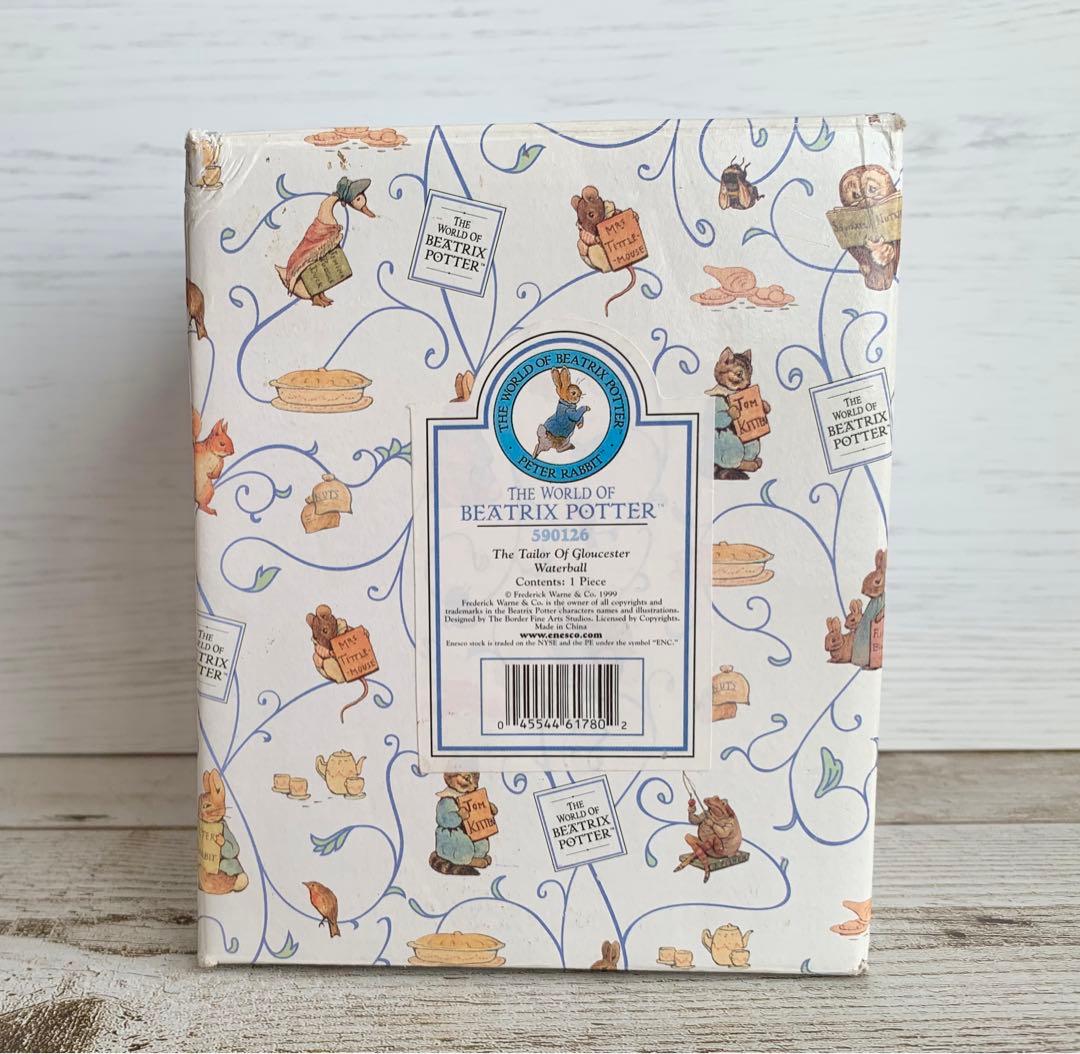 グロースターの仕立て屋 スノードーム ピーターラビット