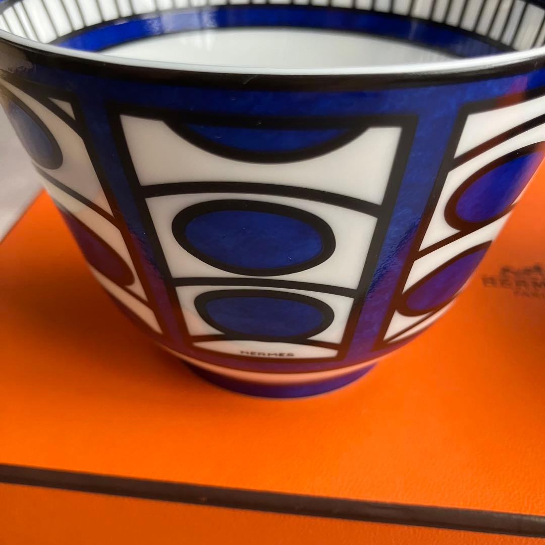 ☆廃盤品☆エルメス HERMES ブルーダイユール ラージボール 2個セット