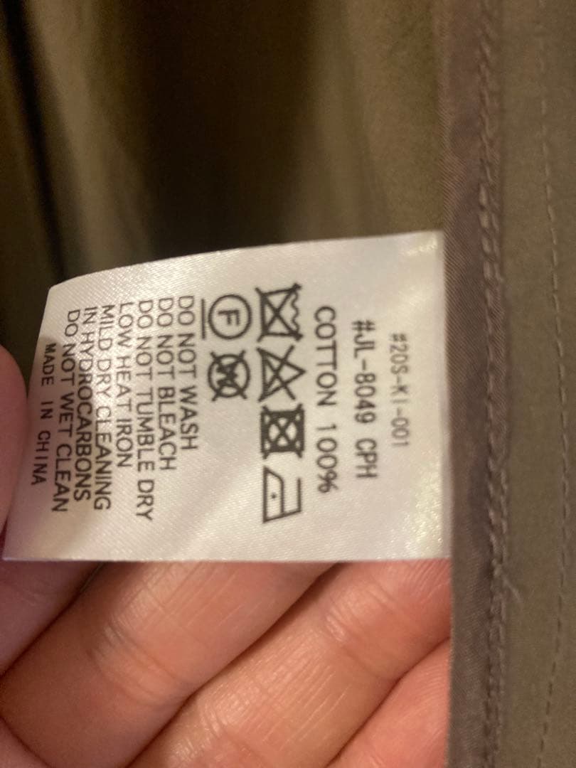 LE GLAZIK コットンツイルフレアバルマカンコート　36　ステンカラー