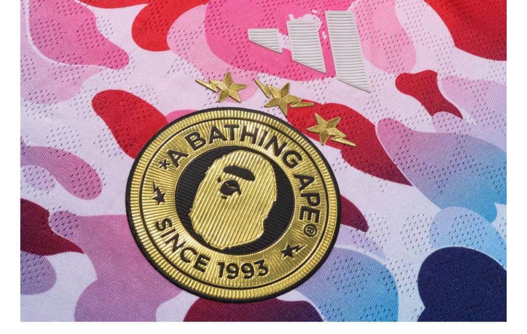 ウェア BAPE X ADIDAS FB JERSEY TOP 2xl