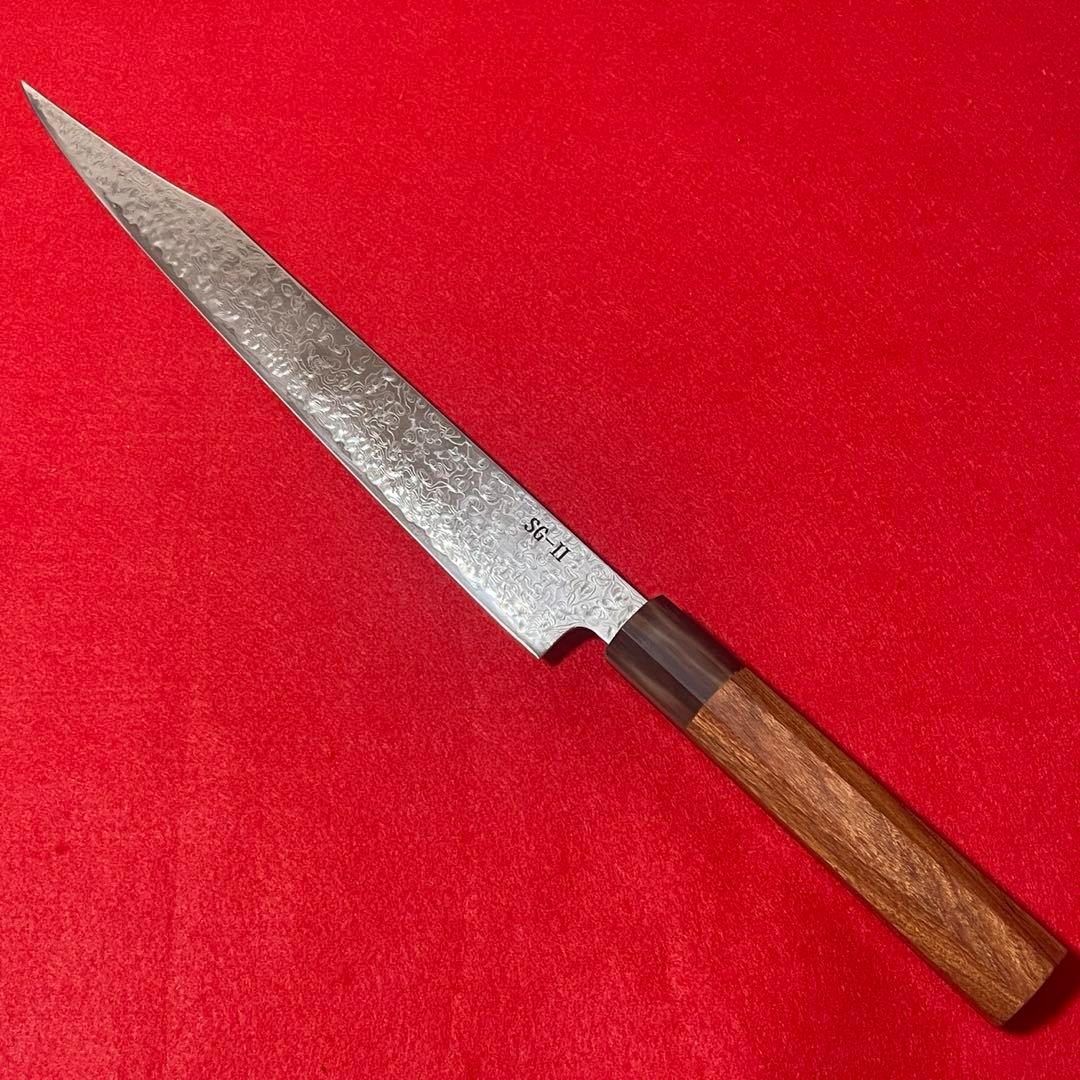 スーパーゴールド2 ダマスカス　切付　筋引　粉末鋼 SG2