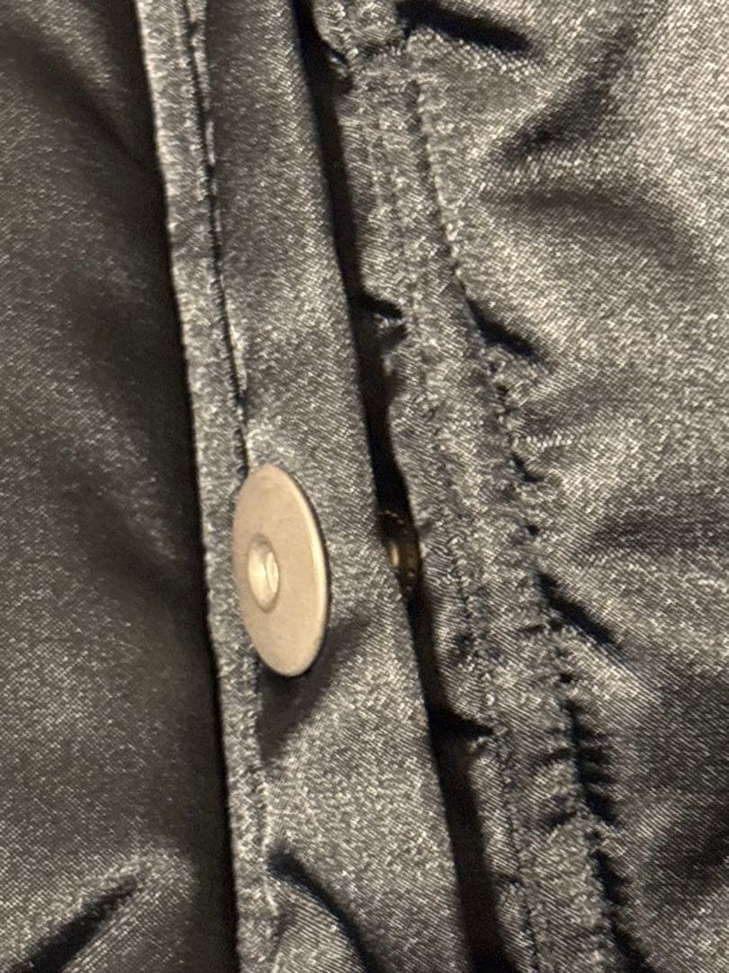 希少 90s KISS RACING バイクジャケット 黒 フルデコ 刺繍 短丈