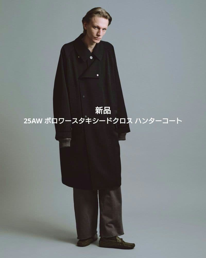新品 25AW markaware ポロワースタキシードクロス ハンターコート