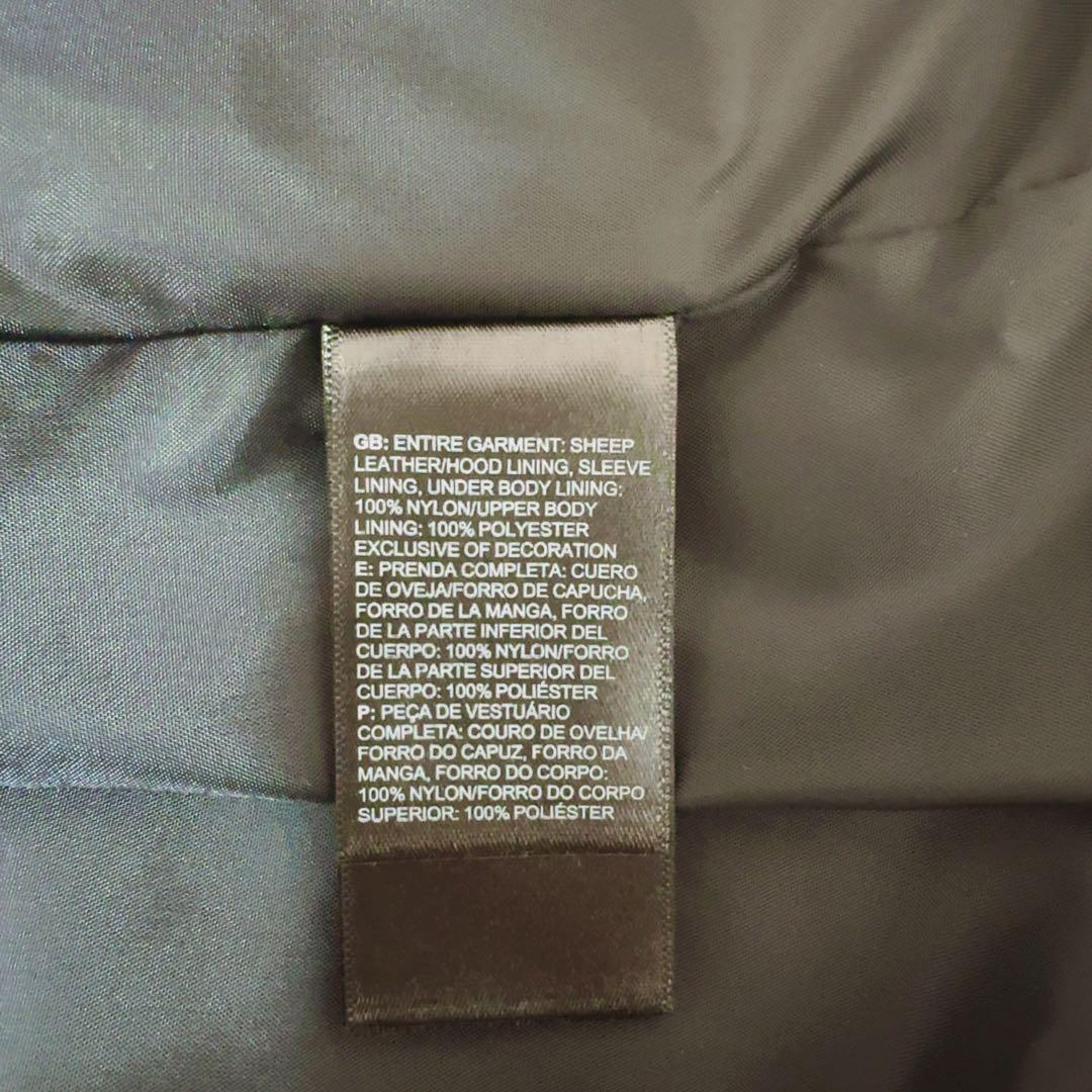 シュプリーム　ノースフェイス　レザー　マウンテンパーカ　M