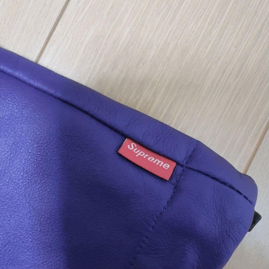 シュプリーム　ノースフェイス　レザー　マウンテンパーカ　M