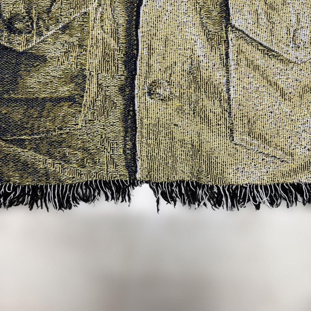 ボブマーリー　ブランケット　マルチカバー　ソファカバー　ラグ　133x113