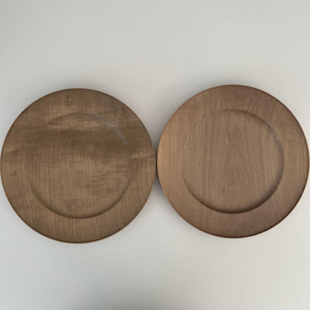 【新品/未使用】内田悠 イタヤカエデ リムプレート 2枚セット