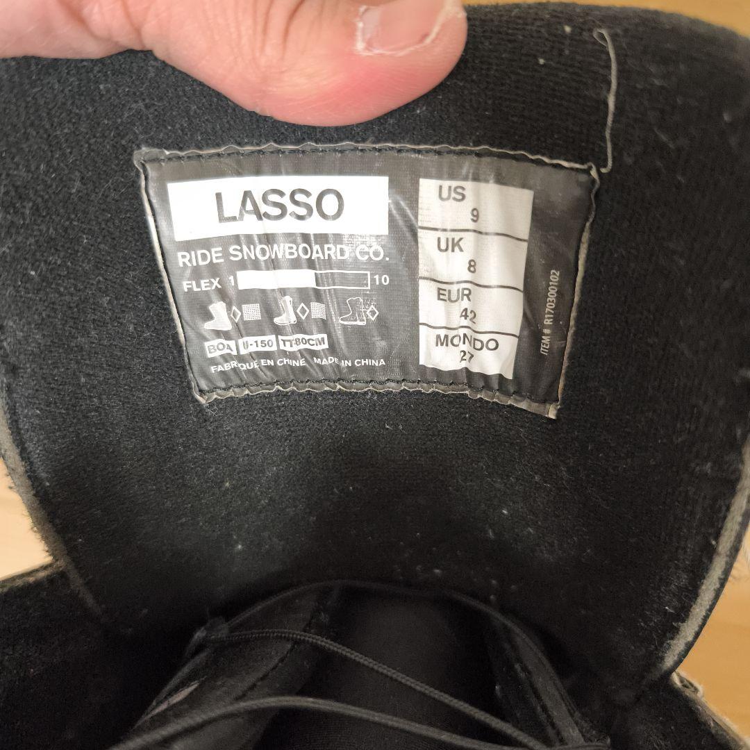 RIDE ライド　 LASSO ラッソ boa 27.0 ダブルボア ミシュラン