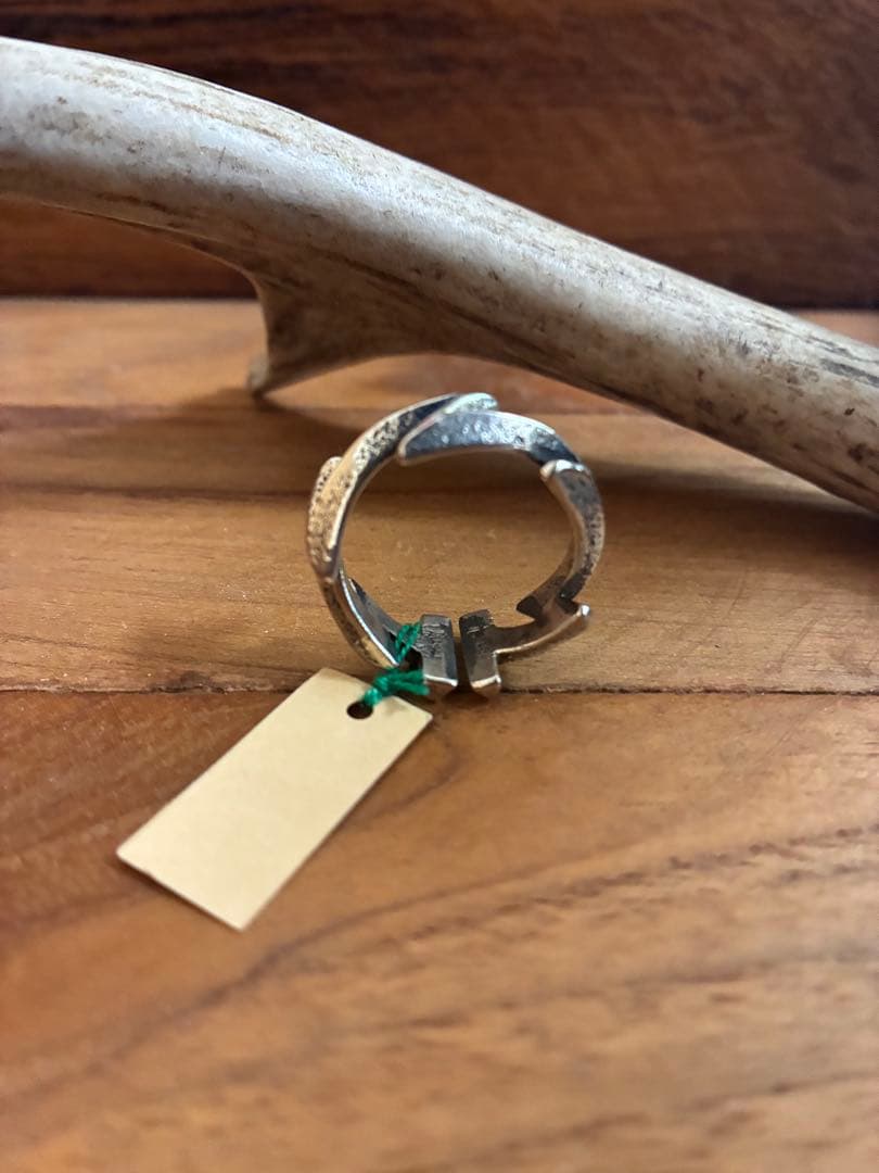 アーロンアンダーソン　ライトニング　リング　ナバホ　インディアンジュエリー20号