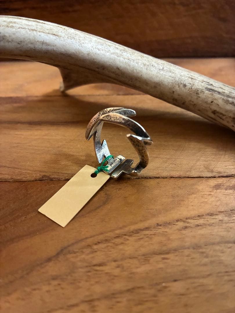 アーロンアンダーソン　ライトニング　リング　ナバホ　インディアンジュエリー20号