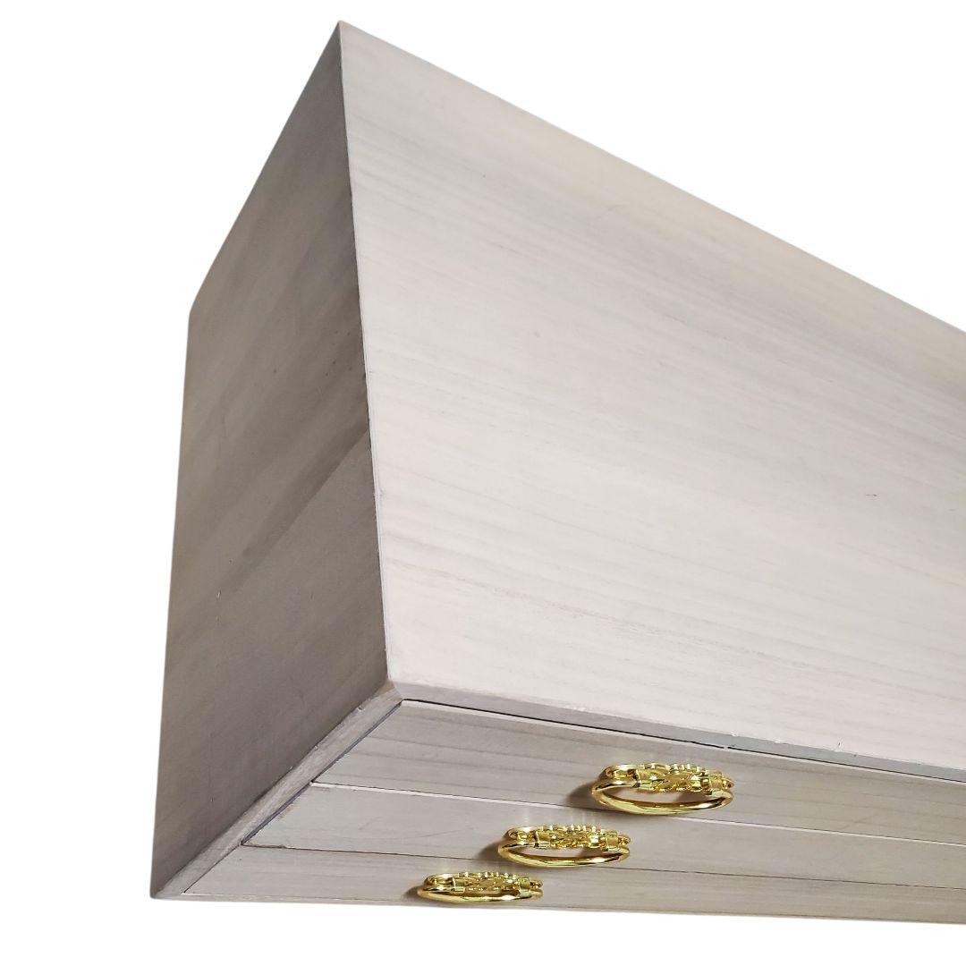 桐箪笥 桐だんす 着物たんす 和箪笥 三段 和モダン ヴィンテージ 収納家具