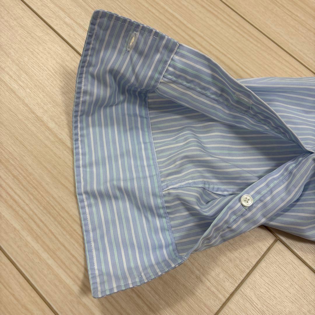 トップス a.pressee Regular Collar Shirt stripe