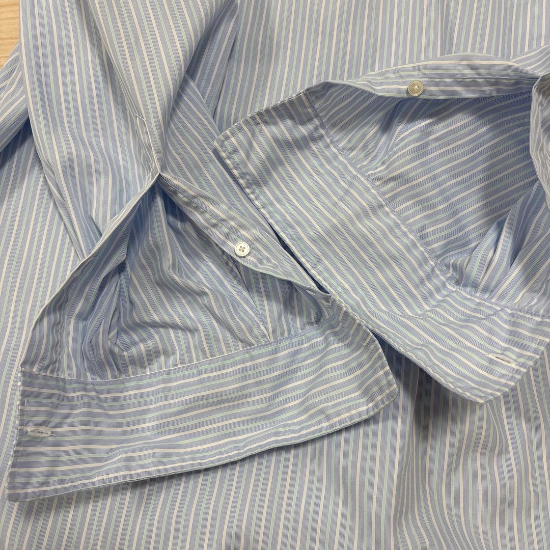 トップス a.pressee Regular Collar Shirt stripe
