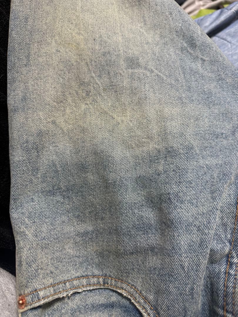 mm6 Maison Margiela ハイライズ ワイドジーンズ