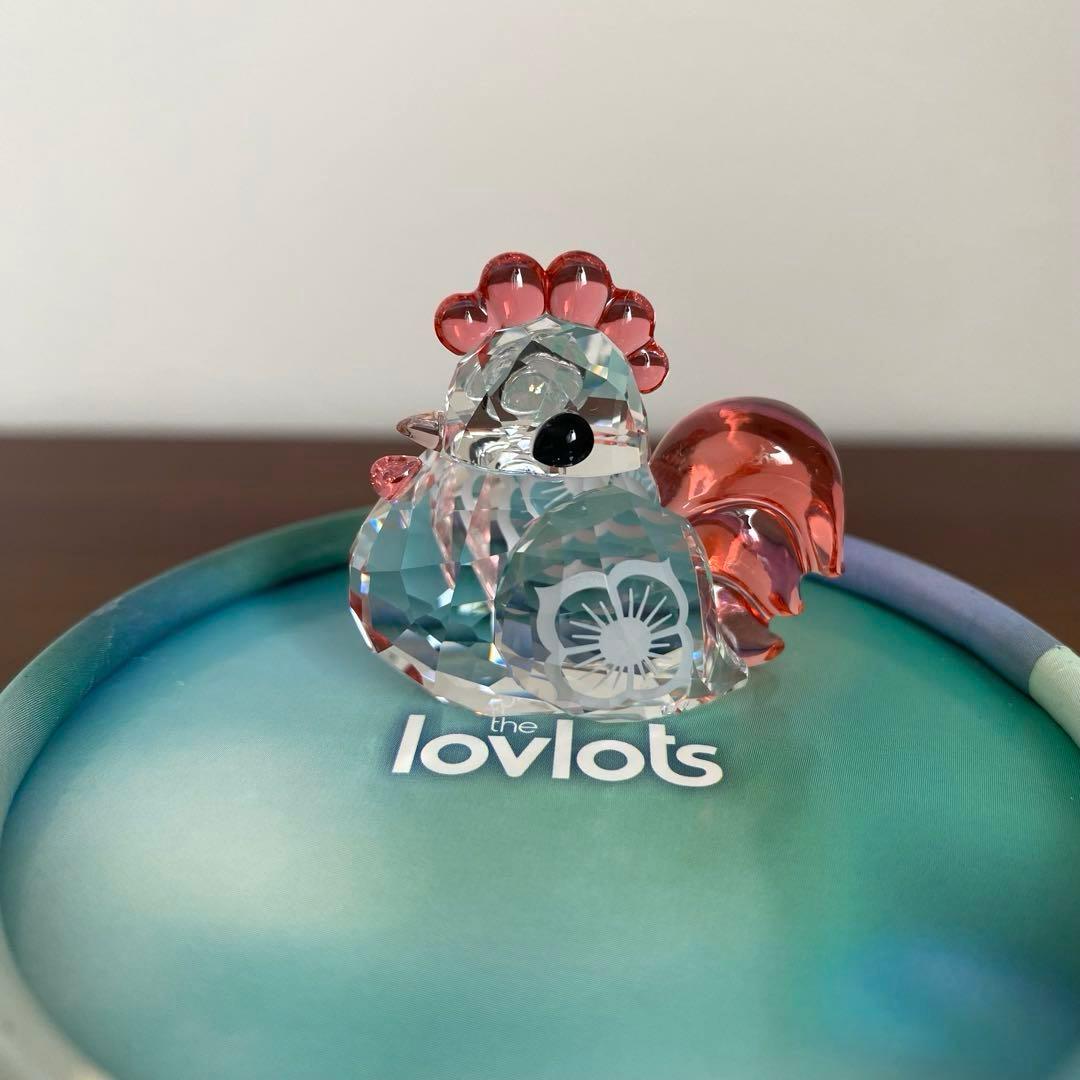 SWAROVSKI スワロフスキー クリスタル とり 干支 置物